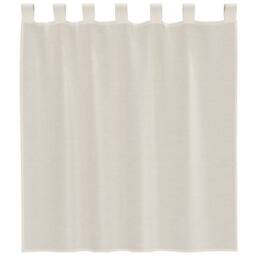 Berkfield Home Voile Curtains with Tab Top 2 pcs Cream - thumbnail 4