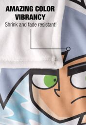 Nickelodeon Danny Phantom With Logo Silky Touch Super Soft Throw Blanket 152 X 127 cm in White - thumbnail 4