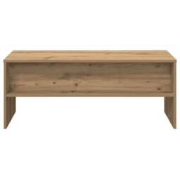Berkfield Home TV Cabinet Artisan Oak 100x40x40 cm Engineered Wood in Brown - Size: 100 x 40 x 40 cm - thumbnail 4