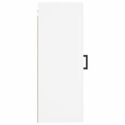 Berkfield Home Wall Mounted Cabinet White 34.5x34x90 cm - thumbnail 8