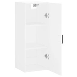 Berkfield Home Wall Mounted Cabinet White 34.5x34x90 cm - thumbnail 6