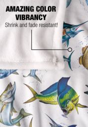 JQ Licensing Saltwater Gamefish Silky Touch Super Soft Throw Blanket 152 X 127 cm in White - thumbnail 4