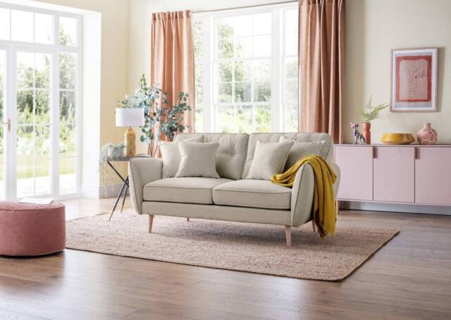 The Great Sofa Company Ailis Medium Sofa Faro Linen in Beige - image 1