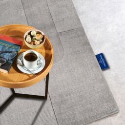 THE RUGS Villeroy & Boch 1906 Wool Rug Charlotte - Handwoven Soft & Durable in Grey - Size: 160 cm x 230 cm - thumbnail 5