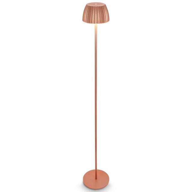 BRILONER Cordless Dimmable Battery Powered LED Floor Lamp in Copper - image 1
