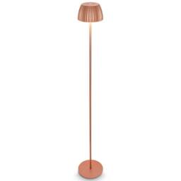BRILONER Cordless Dimmable Battery Powered LED Floor Lamp in Copper - thumbnail 1