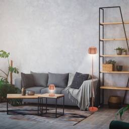 BRILONER Cordless Dimmable Battery Powered LED Floor Lamp in Copper - thumbnail 8