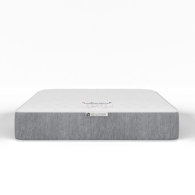 DS Living Elevate Memory Hybrid Essentials Mattress in Grey - Size: Super King - image 1