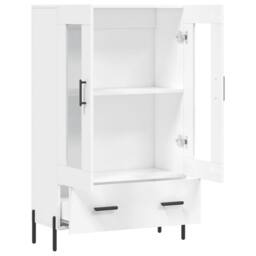 Berkfield Home Highboard White 69.5x31x115 cm Engineered Wood - thumbnail 5