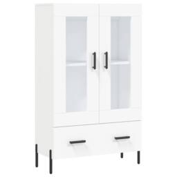 Berkfield Home Highboard White 69.5x31x115 cm Engineered Wood - thumbnail 3