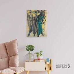 "Artery8 Ernst Ludwig Kirchner Berlin Street Canvas Wall Art Print - Size: W18"" x H24""" - thumbnail 3