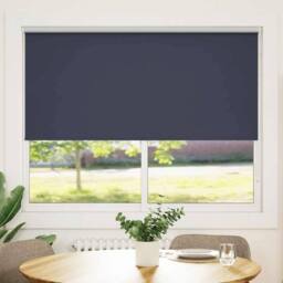 Berkfield Home Roller Blind Blackout 160 x 175 cm Marine in Blue - thumbnail 2