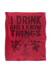 Warner Brothers Game Of Thrones Officially Licensed Silky Touch Super Soft Throw Blanket 152 x 127 cm in White - thumbnail 1