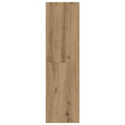 Berkfield Home Wall Mounted TV cabinets 3 pcs Artisan Oak Engineered Wood in Brown - thumbnail 5
