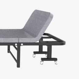 Dprodo Folding Bed with Mattress, Single Guest Beds in Grey - thumbnail 9
