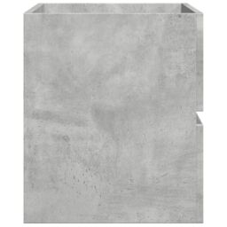 Berkfield Home Sink Cabinet Concrete Grey 90x38.5x45 cm Engineered Wood - thumbnail 5