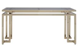 Orsina Stylish Console Table, Ample Storage Console Table For Livingroom, Durable Hallway Table For Balcony in Gold - thumbnail 6