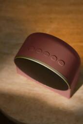 Kreafunk Ivy Alarm Clock with Bluetooth Speaker - Terracotta - thumbnail 5