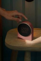 Kreafunk Ivy Alarm Clock with Bluetooth Speaker - Terracotta - thumbnail 2