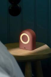 Kreafunk Ivy Alarm Clock with Bluetooth Speaker - Terracotta - thumbnail 4