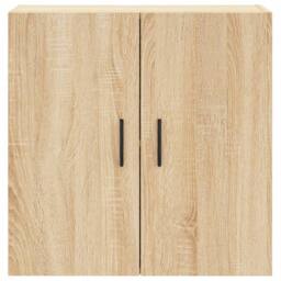 Berkfield Home Wall Cabinet Sonoma Oak 60x31x60 cm Engineered Wood in Light Tan - Size: 60 x 31 x 60 cm - thumbnail 5