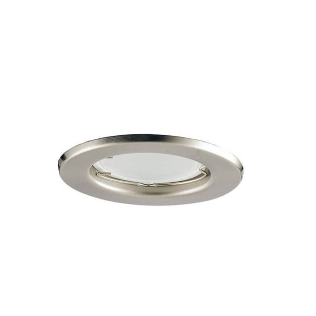 Netlighting MATRIX LED 3 Light Recessed Downlight Nickel 400lm 3000K 8x8.5cm in Grey - Size: 8x8.5 cm