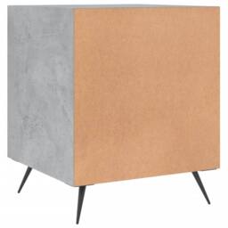 Berkfield Home Bedside Cabinets 2 pcs Concrete Grey 40x40x50 cm Engineered Wood - Size: 40 x 40 x 50 cm - thumbnail 8