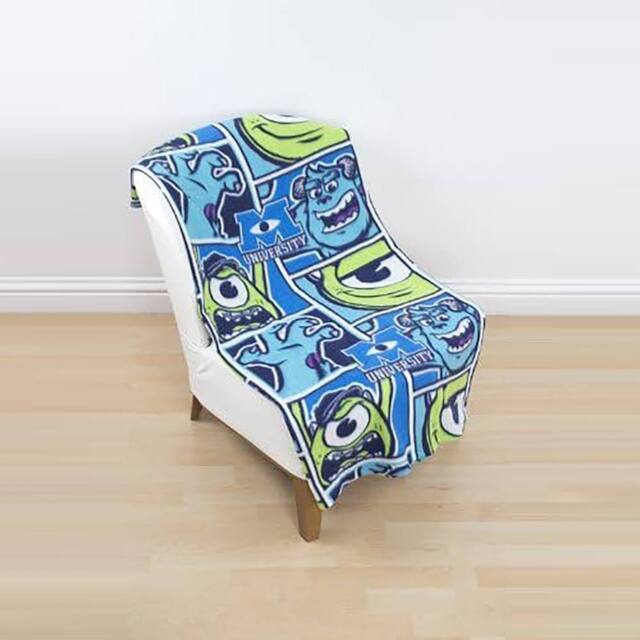 Disney Monsters University Fleece Blanket - Size: 120 cm x 150 cm - image 1