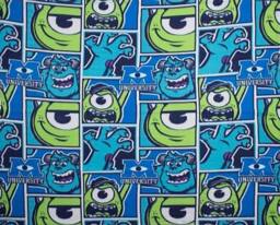 Disney Monsters University Fleece Blanket - Size: 120 cm x 150 cm - thumbnail 2