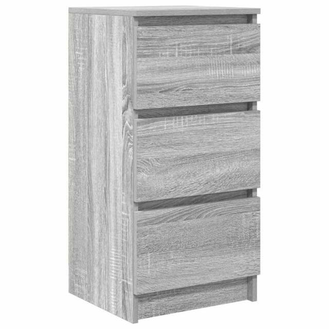 Berkfield Home Sideboard Grey Sonoma 37.5x35x76 cm Engineered Wood - image 1
