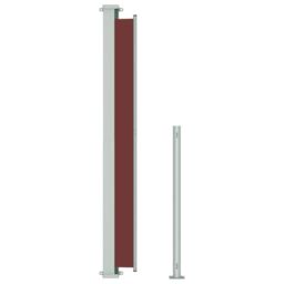 Berkfield Home Patio Retractable Side Awning 180x300 cm Brown - thumbnail 5