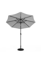 Living and Home Outdoor Solar 24 LED Lights Patio with Crank for Patio Market with Base in Light Grey - thumbnail 4