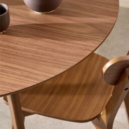 Furniture To Go Roxby Dining Chairs in Walnut Set of 2 - thumbnail 6