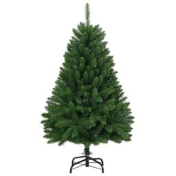 Berkfield Home Elegant Artificial Christmas Tree with Stand Green 120 cm PVC and - thumbnail 5