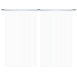 Berkfield Home String Curtains 2 pcs 140x250 cm White - thumbnail 2