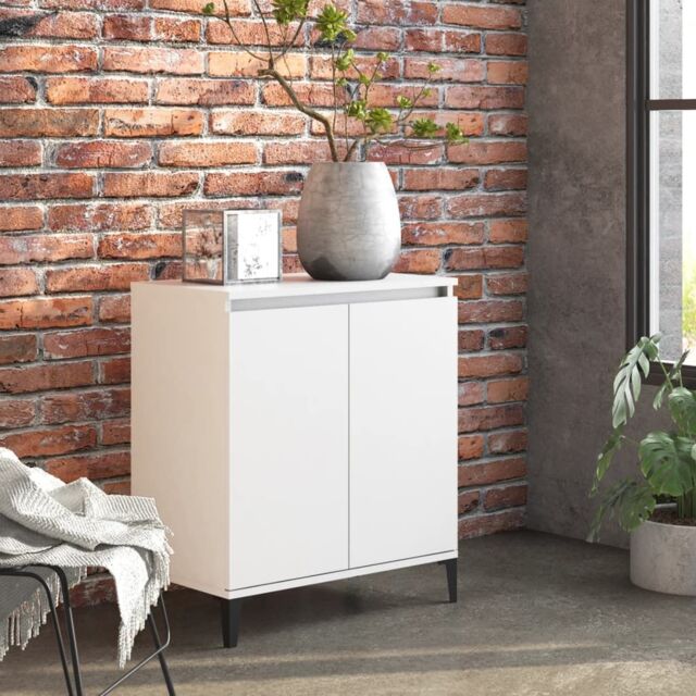 Berkfield Home Sideboard White 60x35x70 cm Engineered Wood - Size: 60 x 35 x 70 cm - image 1