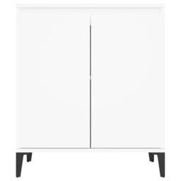 Berkfield Home Sideboard White 60x35x70 cm Engineered Wood - Size: 60 x 35 x 70 cm - thumbnail 5