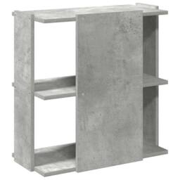 Berkfield Home Bookcase 3-Tier Concrete Grey 60x30x60 cm Engineered Wood - Size: 60 x 30 x 60 cm - thumbnail 6