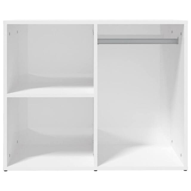 Berkfield Home Elegant Dressing Cabinet High Gloss White 80x40x65 cm Engineered Wood - Size: 80 x 40 x 65 cm - image 1