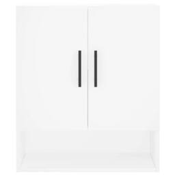 Berkfield Home Wall Cabinet White 60x31x70 cm Engineered Wood - Size: 60 x 31 x 70 cm - thumbnail 5