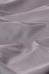 Homescapes Egyptian Cotton Duvet Cover with Pillowcase, 200 TC in Dark Grey - Size: King - thumbnail 4