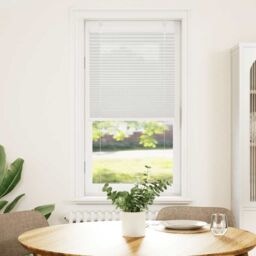 Berkfield Home Pleated Blind Light Grey 55x100 cm Fabric Width 54.4 cm Polyester - thumbnail 2