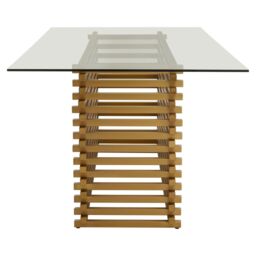 Orsina Vogue Dining Table in Gold - thumbnail 3