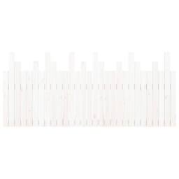 Berkfield Home Wall Headboard White 185x3x80 cm Solid Wood Pine - Size: 185 x 3 x 80 cm - thumbnail 5