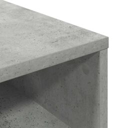 Berkfield Home Book Cabinet Concrete Grey 34x31x80 cm Engineered Wood - Size: 34 x 31 x 80 cm - thumbnail 7