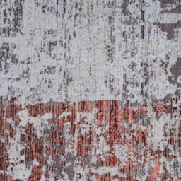 Kukoon Grey Distressed Abstract Hallway Runner Rug Non Slip & Washable - Size: 80 cm x 300 cm - thumbnail 4