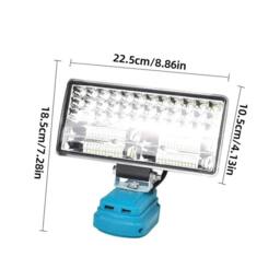 SPETLEK LED Work Light 8inch 84LED in Blue - thumbnail 2