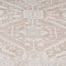 Kukoon Washable Runner Rug Beige Aztec Long Hallway Carpet Mat 80cm x 300cm - Size: 80 cm x 300 cm - thumbnail 6