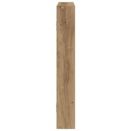 Berkfield Home Wall Shelf Artisan Oak 43x9x60 cm Engineered Wood in Brown - Size: 43 x 9 x 60 cm - thumbnail 5