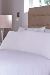 Martex Sestina Luxury Duvet Cover in White - Size: Double - thumbnail 3